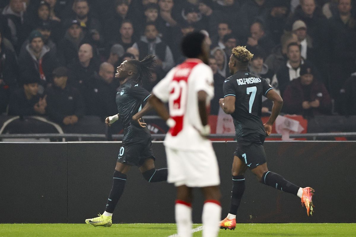 La Lazio vince anche ad Amsterdam, Ajax battuto 3-1