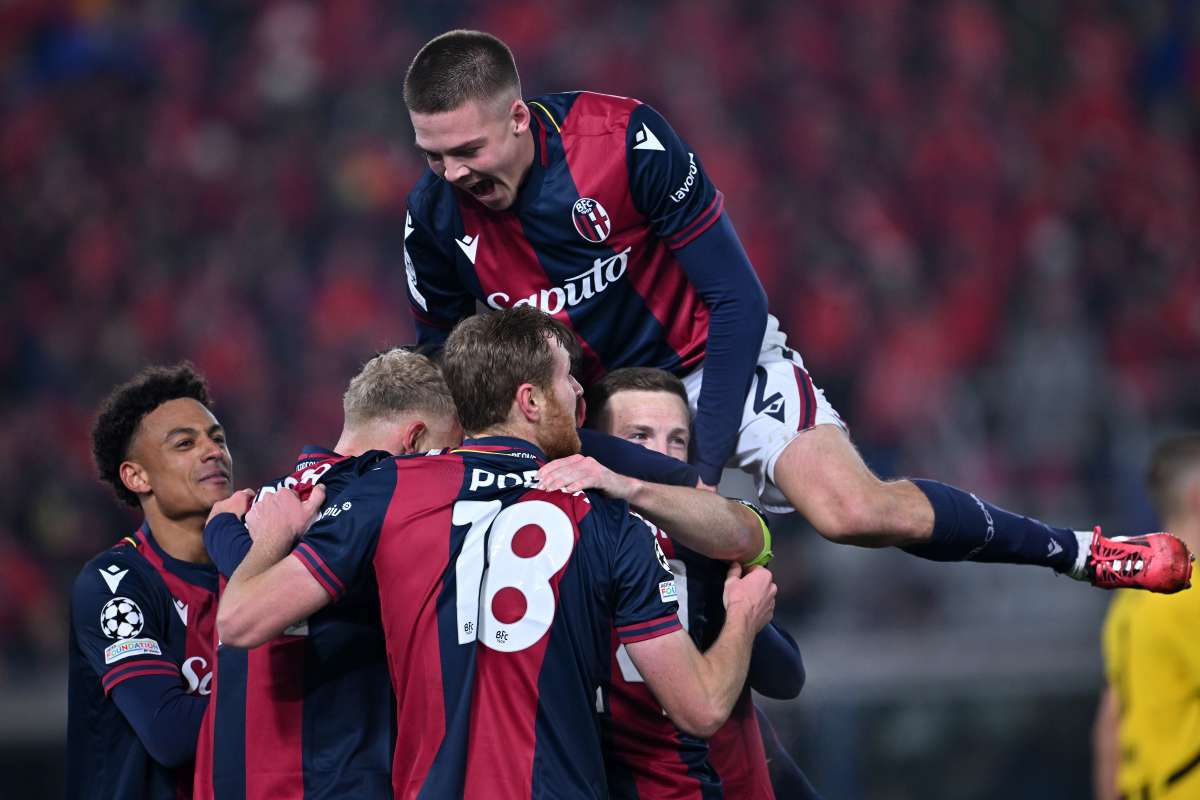 Prima vittoria Champions per il Bologna, Dortmund ko 2-1