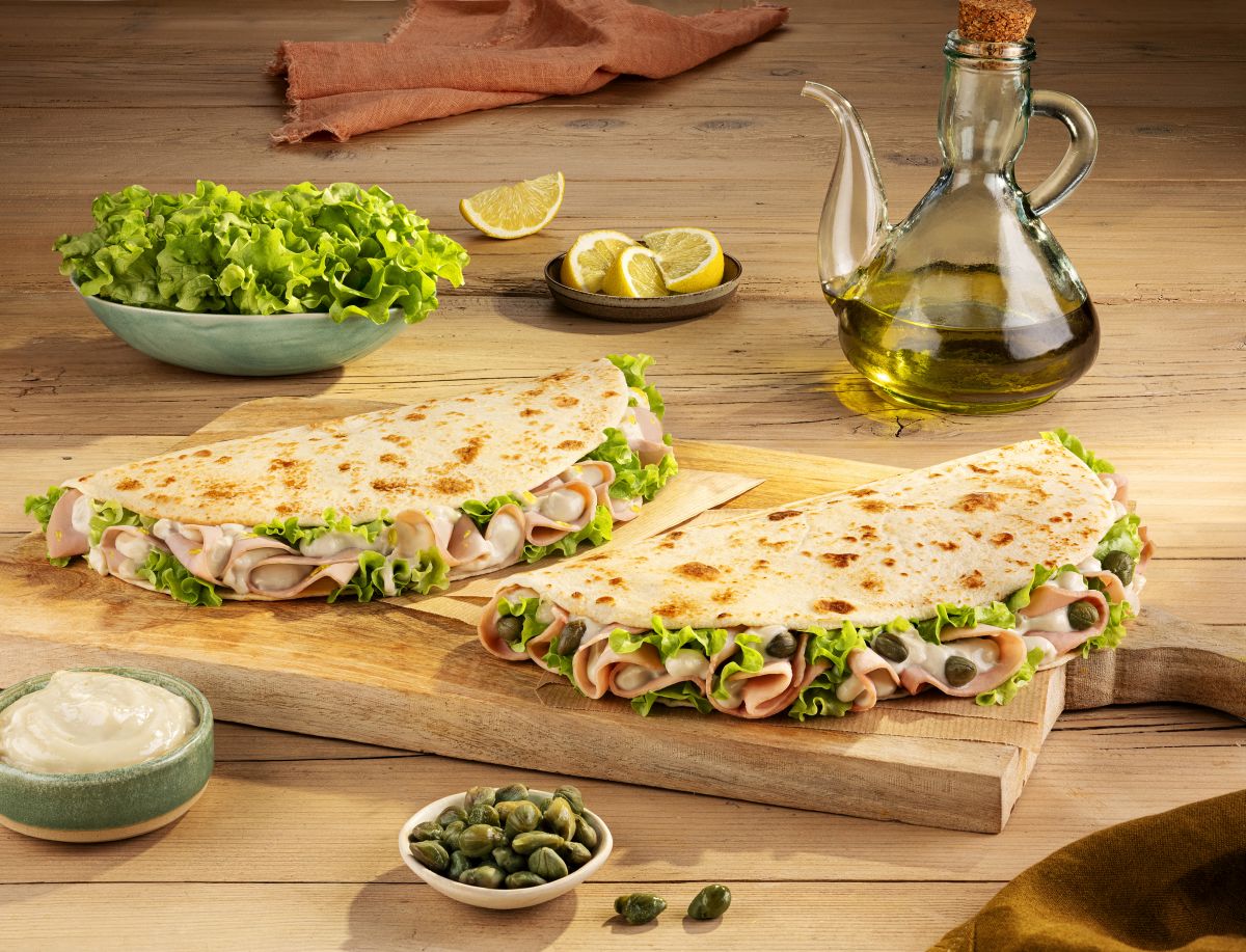 Il vitello tonnato incontra la piadina per una ricetta limited edition